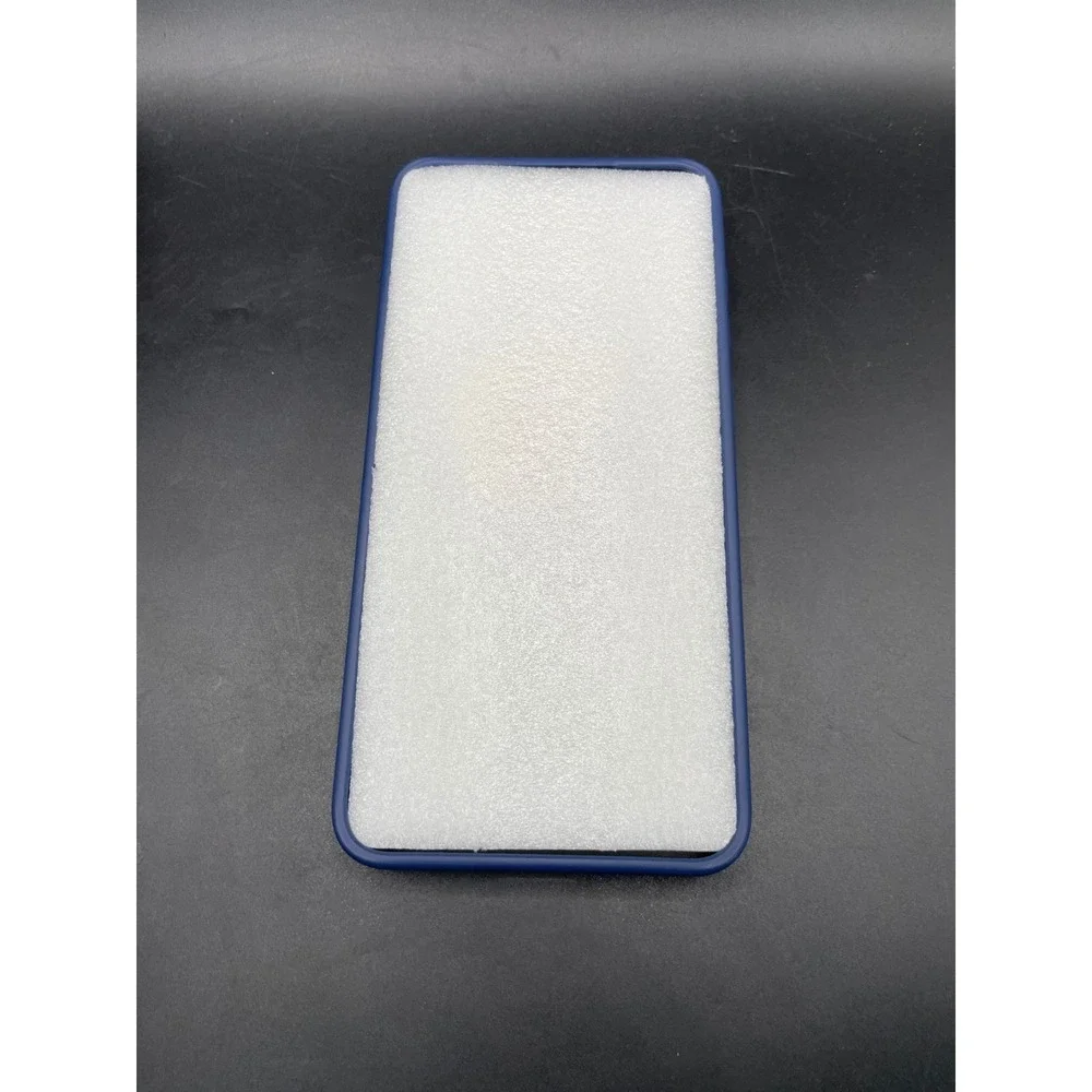 Lufanbis Samsung S25 Plus Case 6.7 Blue 360 Rotatable Magnetic Ring Stand Matte